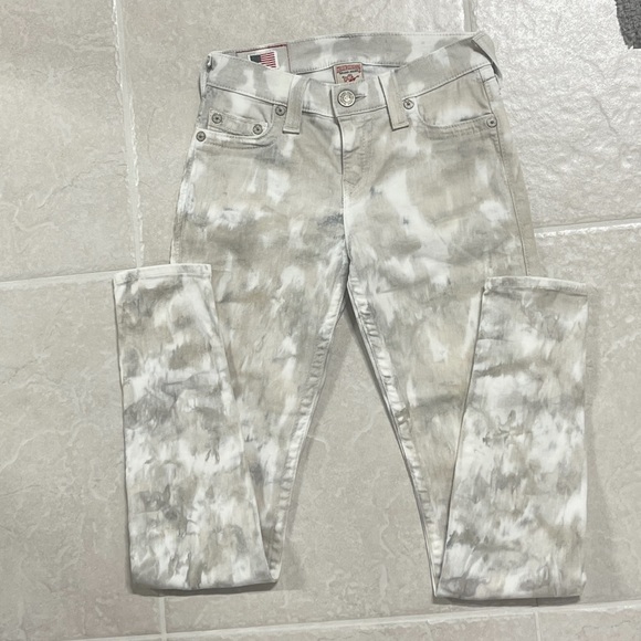 TRUE RELIGION LADIES SKINNY JEANS, SIZE 25” - Picture 2 of 7